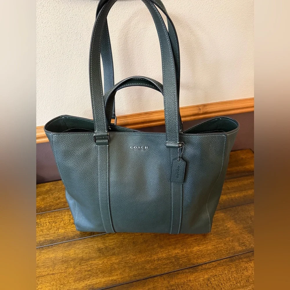 Coach Hudson Double Handle Tote Shoulder Bag - Picture 5 of 13